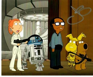 "The Jerky Boys" Johnny Brennan Signed Family Guy 10X8 Color Animation Photo COA - Picture 1 of 2