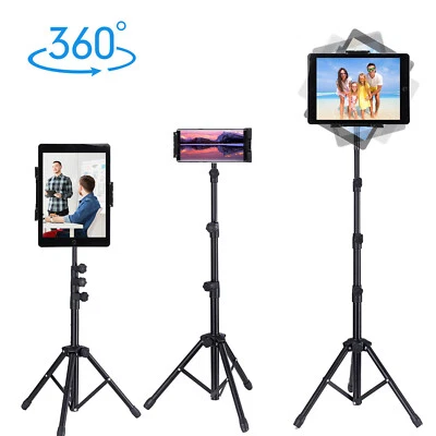 Strong Floor Bed Stand Tripod Mount Holder for IPAD Pro 12.9 Tablet/Kindle/Nexus - image 1 of 4
