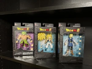 Dragon Stars Series 12 Super Saiyan Broly, Gotenks SS3, Android 18 NUEVO - Imagen 1 de 2