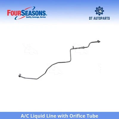 Para 2008-2010 Chevrolet Silverado 3500 A/C Liquid Line com tubo de orifício 4 estações - Imagem 1 de 4