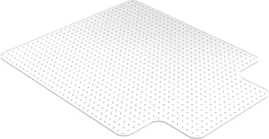 Office Chair Mat for Carpet, 53" X 45" Studded Desk Chair Mat for Low Pile Carpe - Picture 1 of 9