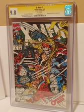 X-Men #5 CGC 9.8 Signed by Jim Lee Marvel