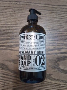 NEWPORT + Home ROSEMARY MINT No. 02 Liquid Hand Soap 16oz Home & Body Co. NEW - Picture 1 of 2