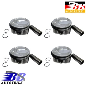 4x Kolben Satz für Ford ECOBOOST S-MAX GALAXY MONDEO 2.0L TPBA 240 PS 2010-2021 - Bild 1 von 2