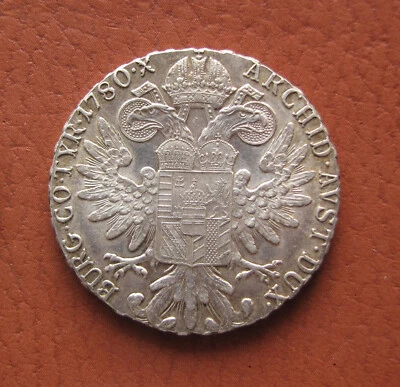 -490- TALLERO 1780 (1935-1939) ARGENTO ZECCA ROMA COLONIA ERITREA - Immagine 1 di 2