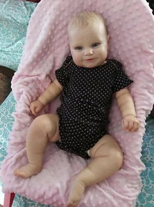 Lifelike 20" Reborn Baby Dolls Newborn Girl Doll Vinyl Silicone Handmade Gift - Picture 1 of 7