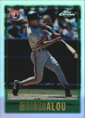 1997 Topps Chrome Refractors #161 Moises Alou - NM-MT - Image 1 of 2