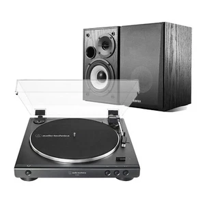 Tocadiscos Audio-Technica AT-LP60X + Altavoces activos Edifier R980T TV/PC - Negro - Imagen 1 de 21