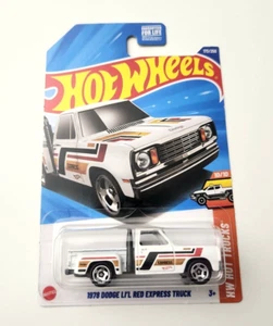 Hot Wheels 1978 Dodge LI'L Red Express Truck White #173 - 2025 HW Hot Truck - Picture 1 of 2