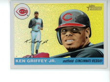 Ken Griffey Jr. Reds 2004 Topps Heritage Chrome Refractor #THC26 #/555 Rare!