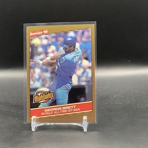 1986 Donruss Highlights - George Brett - Kansas City Royals