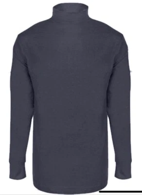 Elbeco 衬衫男女通用 S 码海军模拟高领法规基础层全新 — 第 1/4 张图片