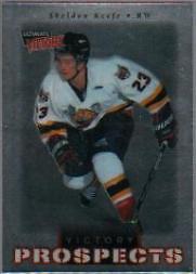 1999-00 Ultimate Victory #107 Sheldon Keefe SP Rookie Hockey Card 