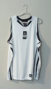 NWT Adidas Team Performance Men's White Basketball Jersey Size XL - Picture 1 of 4