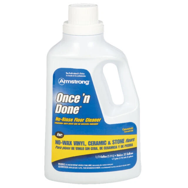 Armstrong 330806 Once N Done Concentrated Floor Cleaner 64oz