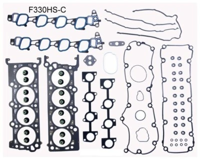 Conjunto de junta de cabeça de cilindro para FORD E-150 CLUB WAGON 5.4L SOHC 2004-2006 RA/324RB - Imagem 1 de 4