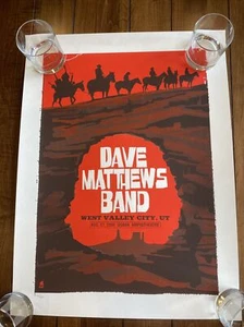 Dave Matthews Band Poster 8/27/2008 West Valley City UT Numbered #45/425 - Picture 1 of 12