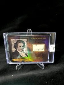 2024 Eternal Cuts World Celebrities - Ludwig Van Beethoven Relic - 79/99 - Picture 1 of 2