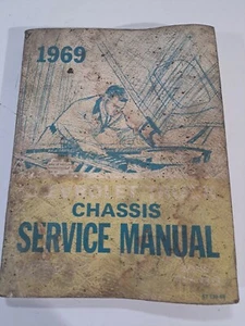 Camiones Chevrolet serie 10-60 1969 GM ST-133-69 1969 manual de servicio de reparación de chasis - Imagen 1 de 10