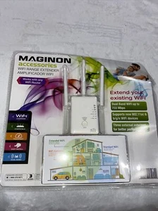 Maginon Wifi Range Extender Dual Band New Factory Sealed! NEW!! - Picture 1 of 4