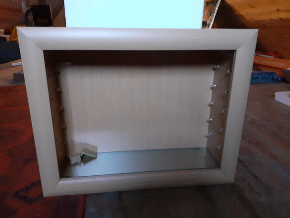 VCM Glasvitrine hängend | Vitrine Glas mit ESG-Sicherheitsglas | Maße: H.  - Bild 1 von 1