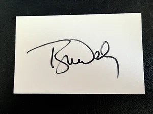 TYNE DALY - CAGNEY AND LACEY ACTRESS -  SIGNED WHITE CARD - Picture 1 of 1