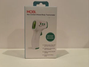 MOBI Non-Contact Forehead Thermometer with Fever Indicators Free Shipping - Picture 1 of 2