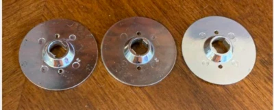 Vintage Volkswagen Plastic Sapphire Radio Knobs for Bugs, Beetles, Buses 3 count - Image 1 of 2