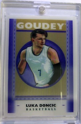 2019 19 Goodwin Champions Goudey Lenticular Luka Doncic Rookie #GL2, inserto Foto 1 de 3