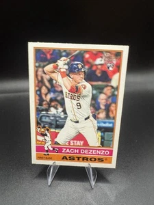 Topps Heritage Zach Dezenzo SP #404 2025 cromado Houston Astros - Imagen 1 de 2