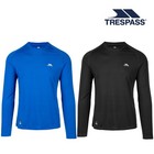 Trespass Mens Base Layer Top Long Sleeve Lightweight Nate