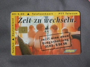 Nederlands Duitse Chip kaart gebruikt - Erdgas - Imagen 1 de 2