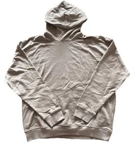 Sudadera con Capucha Gymshark Hombre’s Rest Day Essentials - Marrón Arena Talla L Ajuste Grande - Imagen 1 de 7