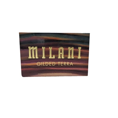 Milani Gilded Terra Eyeshadow Palette 0.32 Oz 15 Colors Matte Shimmer Blendable - Image 1 of 3