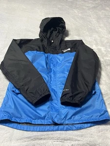 The North Face DryVent Blue/Black Hooded Windbreaker Youth Jr Size Lg (14-16) - Picture 1 of 14
