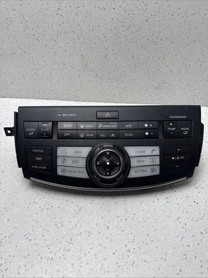 Radio calentador aire acondicionado Infiniti M45 M35 2006-2007 OEM Foto 1 de 4