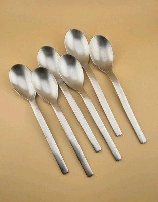 6 AUERHAHN MAHNO MENÜLÖFFEL, EDELSTAHL MATTIERT Note 3-4 - Bild 1 von 4