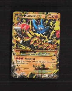 Mega M Lucario EX 113/111 Furious Fists Gold Secret Rare Holo Pokemon Karte MP - Bild 1 von 10