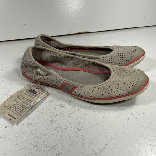 Ballerine donna Simple Hola taglia 6 Bio.d Ecco scamosciate beige