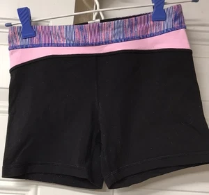 Ivivva By Lululemon Shorts Reversible Black Size 10 Girls 4” Inseam - Picture 1 of 7
