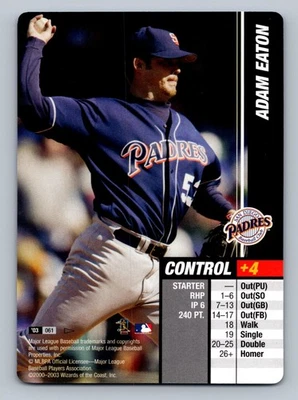 2003 MLB Showdown Pennant Run Adam Eaton #061 - Image 1 of 2