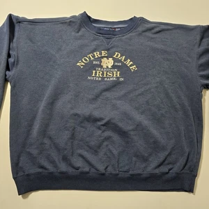 Suéter Vintage Crable Ropa Deportiva Notre Dame Lucha Irlandés Talla 2XL - Imagen 1 de 10