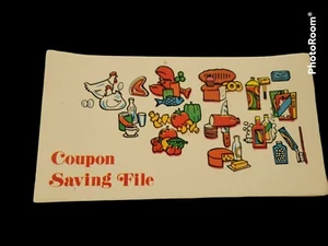 Organizador de 12 bolsillos expandible vintage 1980 para ahorrar cupones - Imagen 1 de 5