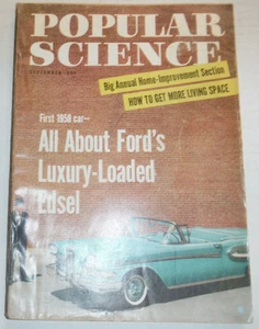Popular Science Magazine All About Ford's Luxury Edsel September 1957 120414R - Picture 1 of 1