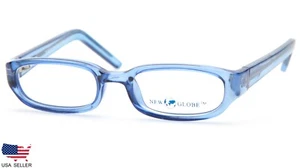 NUEVO GLOBE KIDS M422-P AZUL TRANSPARENTE GAFAS MARCO 38-15-120 B20mm - Imagen 1 de 10
