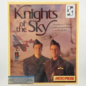Knights of the Sky, 1990, Big Box, New & Sealed - Picture 1 of 8