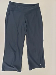 Nike Dry Fit Cropped Blue Stretch Pants SZ XS - Bild 1 von 6