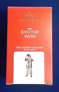 2021 Hallmark Keepsake Doctor Who The Fourth Doctor adorno de Navidad nuevo en caja - Imagen 1 de 5