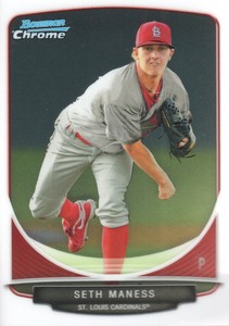2013 Bowman Chrome Mini Baseball #243 Seth Maness 