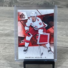 2021-22 Upper Deck SP Game Used Red Jerseys Martin Necas #37 Carolina Hurricanes